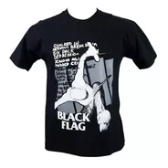 Black Flag - Damaged - Remera