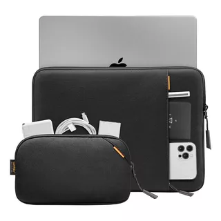 Funda Bolso Apple Macbook Air 13 13.3 Pro 2018 2019 Proteccion En Esquinas Tomtoc Premiun Acolchonada 