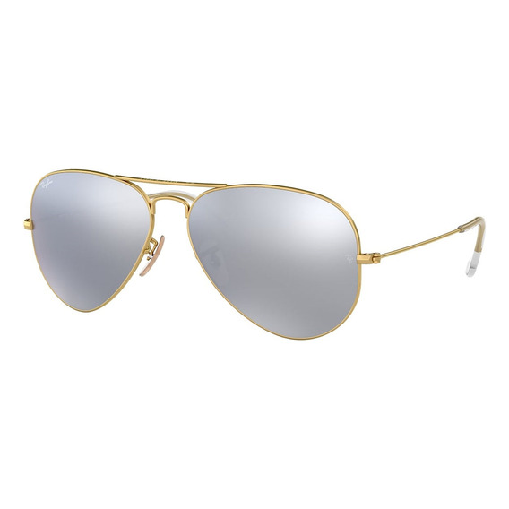 Ray Ban Rb3025n Piloto Aviado Dorado Plateado