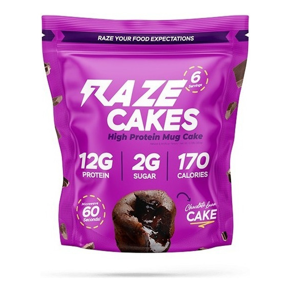 Raze Cakes Harina Para Hotcakes Con Proteina 6srv