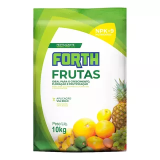 Fertilizante Adubo Forth Frutas Saco 10kg Nutrição Floração