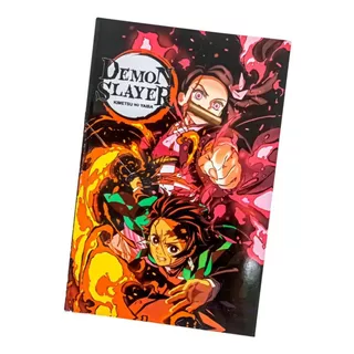 Libreta De Raya Diseño Demon Slayer Varios Modelos 90 Hojas