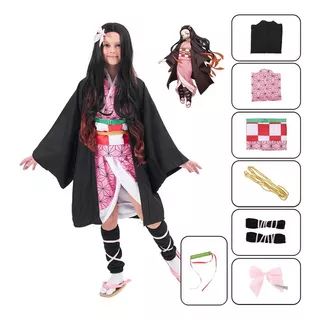 Nezuko Cosplay Demon Slayer Kimonocosplay Disfraz Anime Traje Anime Cosplay
