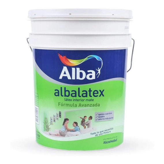 Albalatex Pintura Latex Interior Mate Premium Blanco X 20lts