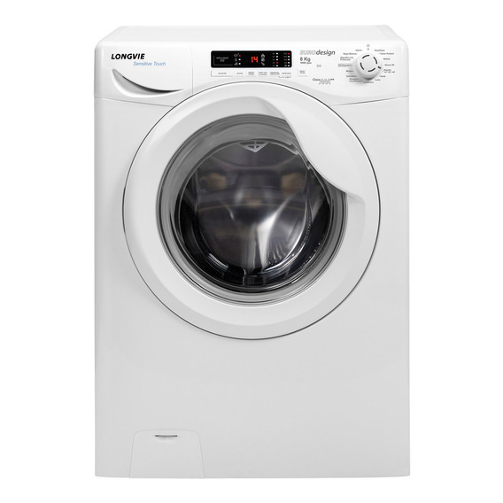 Lavarropas automático Longvie Eurodesign L18010 blanco 8kg 220 V