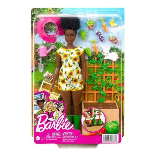 Barbie Set De Jardinería Y Mascota