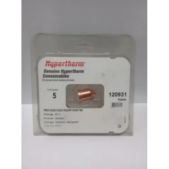 Tobera Para Hypertherm 120931 Powermax 60 Amp