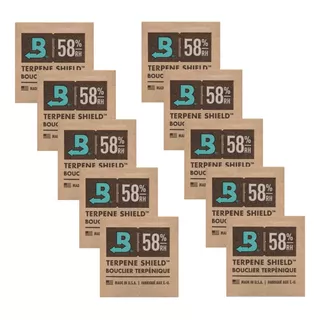 Boveda 58% - 4g Kit C/10un Umidificador Ervas Fumos Alimento