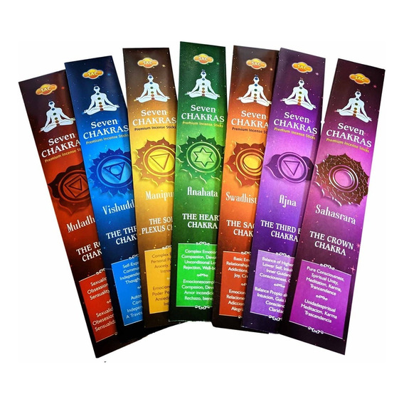 Incienso Natural 7 Chakras - Sac