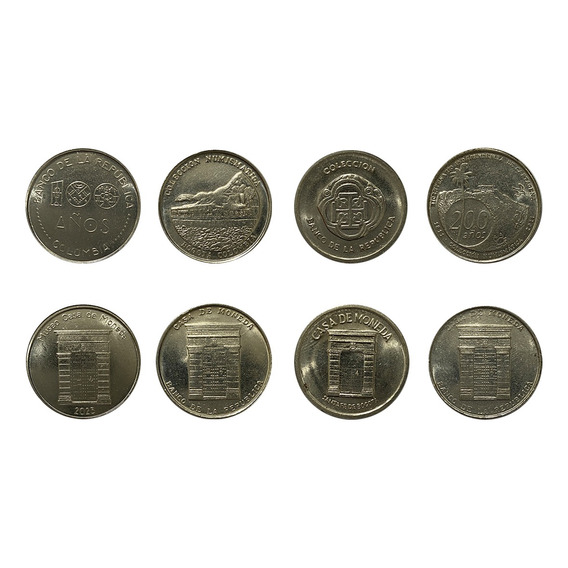 Colección Numismática Casa De La Moneda Banco De Republica