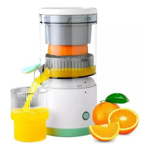 Extractor De Sumo De Fruta Eléctrico Recargable Jugo Naranja