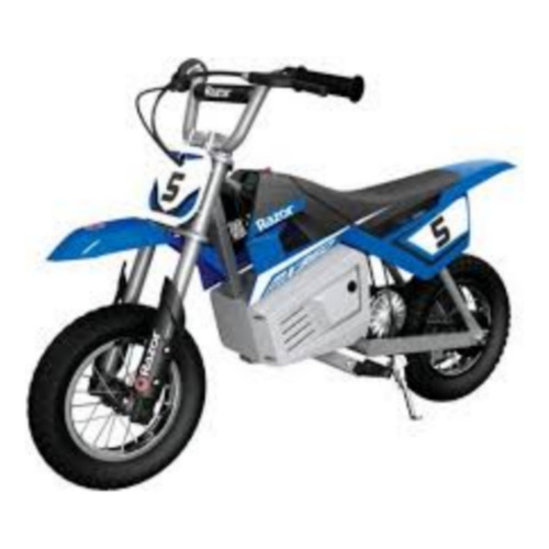 Moto Bicicleta Razor Mx350dirt Rocket Eléctrica Motocross24v Color Azul