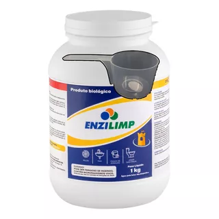 Enzilimp Pote 1kg Tira Cheiro E Limpa Esgoto Biorremediação