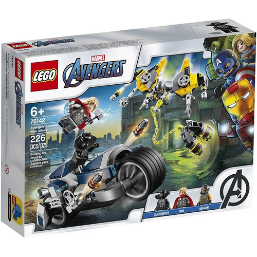 Lego Vengadores: Ataque En Moto 76142