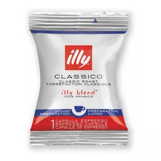 Cápsulas Ies Café Illy, 100 Unid, Lungo, 100% Arábica