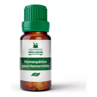 Remédio Homeopático Para Hemorróida 20g