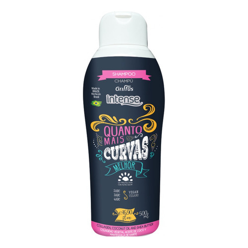  Shampoo Mais Curvas Griffus 500ml