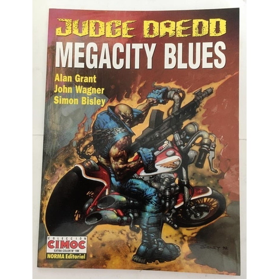 Comic: Judge Dredd (juez Dredd) - Megacity Blues. Editorial Norma