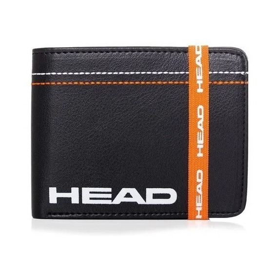 Billetera Hombre Head Cuero Ecológico Pu Con Caja Original