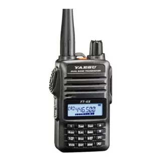 Handy Yaesu Ft4x Bibanda Compacto 2021 Color Negro