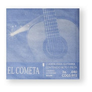 El Cometa Cuerda 802(12) Para Guitarra Clásica, 3a, Nylon