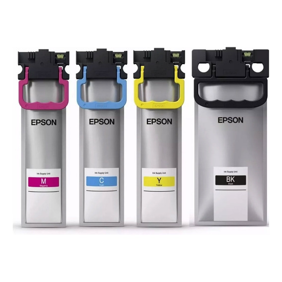 Cartucho Epson T942 Negro + T941 Colores Wf 5290 5790 Combo