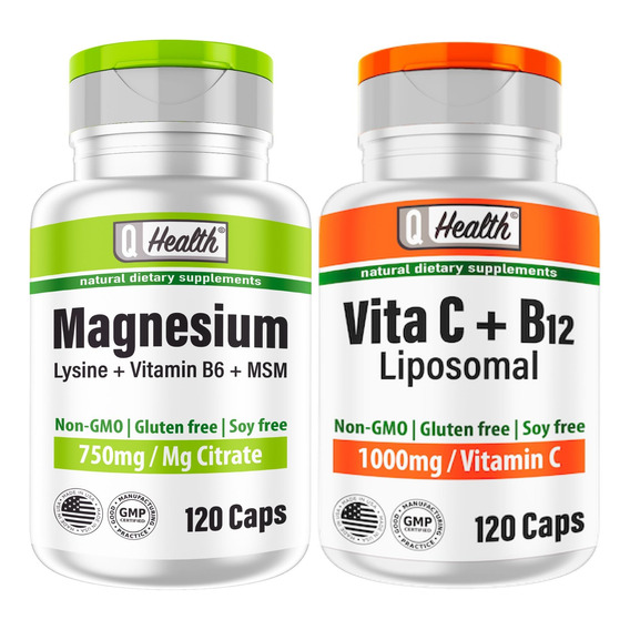 Magnesio + Vitamina C Liposomal - Unidad a $249