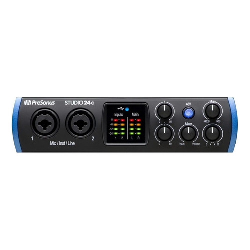 Interfaz de audio PreSonus Studio 24c