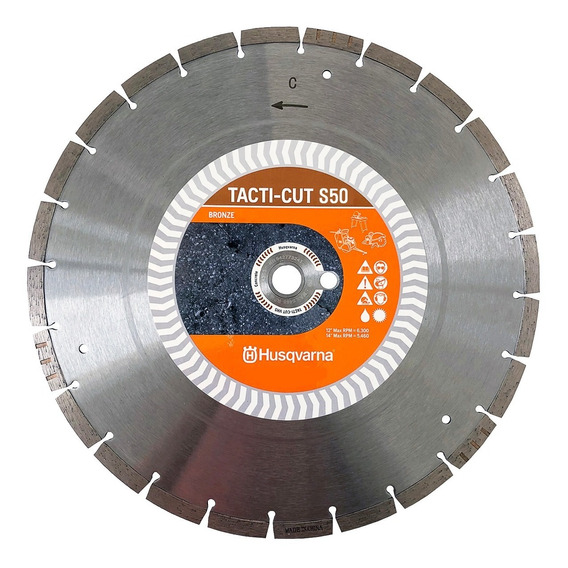 Disco De Corte Diamante Para Concreto Husqvarna S50h 14puLG 