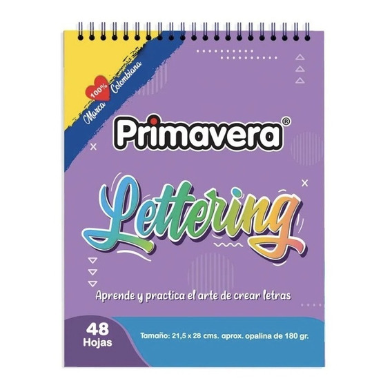 Cartilla Para Aprender Lettering Teoría Y Práctica *1 Unidad