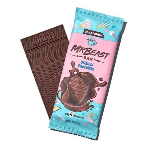 Chocolate Barra Mr Beast Original	