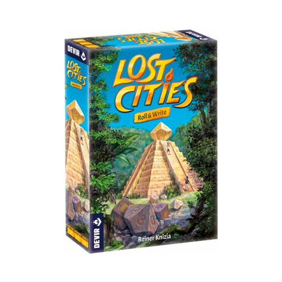 Lost Cities Roll & Write - Juego De Mesa - Devir