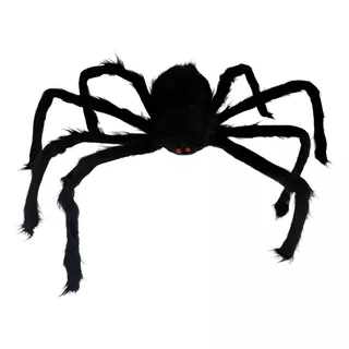 Aranha Pelúcia Gigante Decoração Brinquedo Halloween Terror