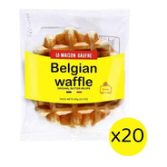 Waffle Belga Original X 65gr  Pack X20 Un - Dulce 1° Calidad