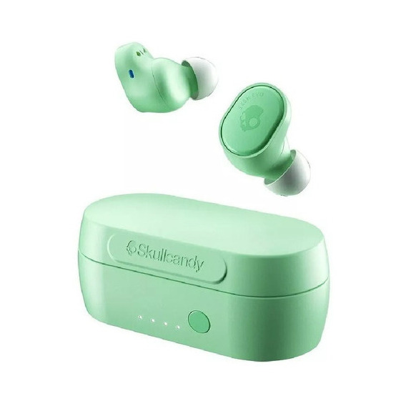 Auriculares Earbuds Inalam. Skullcandy Pure Mint Bd668 Color Verde