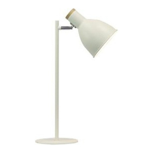 Lámpara Portátil Veladora Metal Madera Minimalista Nordica Color de la estructura Blanco Color de la pantalla Blanco