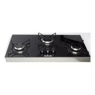 Cooktop Win 3 Bocas De Sobrepor Acend. Manual Preto