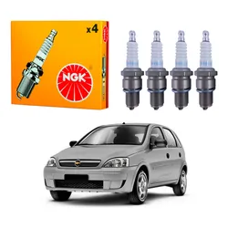  Jogo Velas Ngk Corsa Novo 1.0 Vhc Gasolina 2002 A 2005