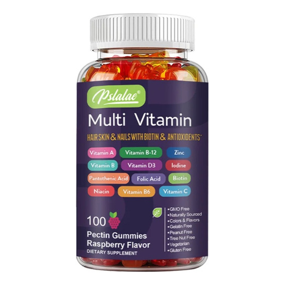 Multi Vitamínico Con Biotina Mujer *100 Gomitas Masticables*