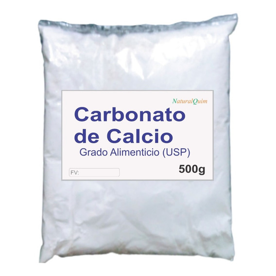 Carbonato De Calcio X 500g Usp - Unidad a $15210