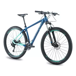 Mountain Bike Audax Bike Fun Ride Adx 100 Aro 29 19  18v Freios De Disco Hidráulico Câmbios Shimano Alivio Cor Azul