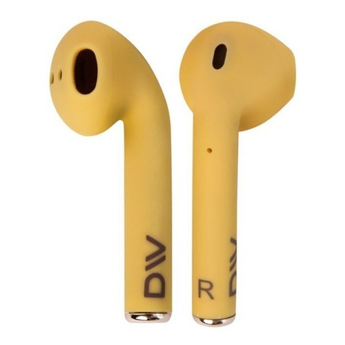Auriculares Inalámbricos Daewoo Candy Spark Tws Bluetooth Color Yellow