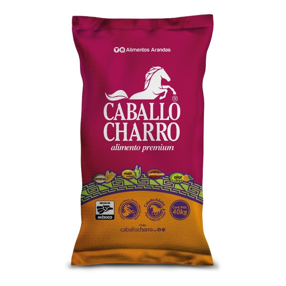 Alimento Balanceado Para Equinos Caballo Charro 40 Kg