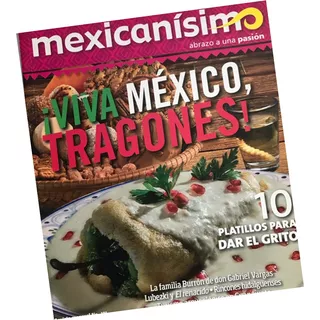 Revista Turismo Mexicanísimo Viva México Tragones