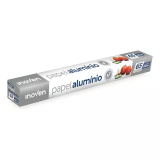 Papel Aluminio 45cm X 65 Metros P/assados Carne Frango Peixe