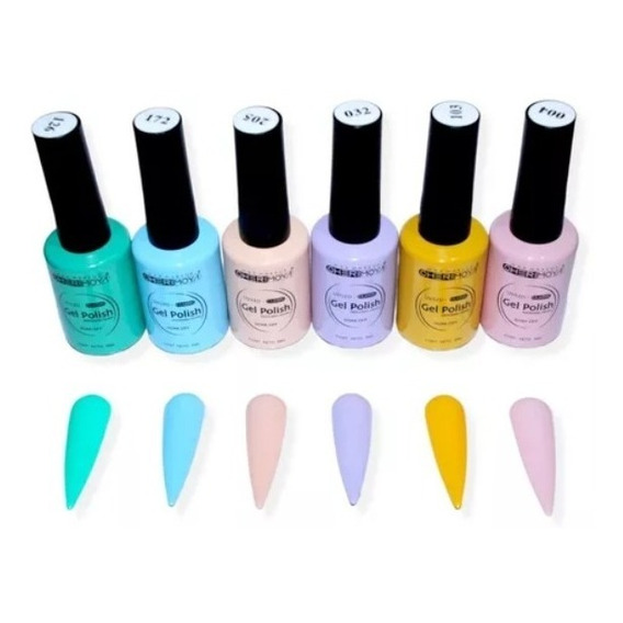 Pack De 6 Colores Permanentes Primaveral De 8ml Cherimoya