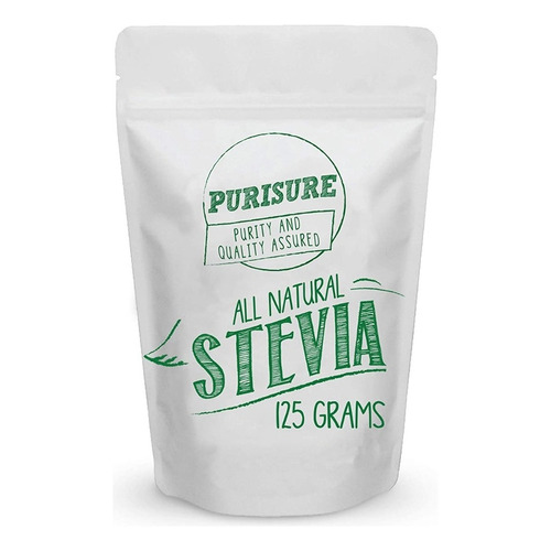 Stevia Natural En Polvo 125 G 846 Porciones Extracto Puro
