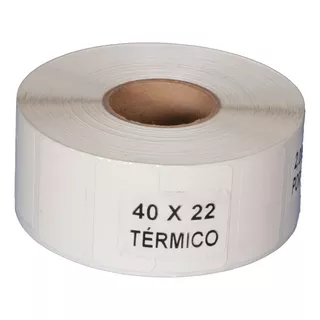 5millares Etiqueta Térmica Directa 40mm X 22mm 