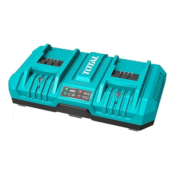 Cargador Doble De Bateria 20 V 8 Amp Total Tfcli2082-4