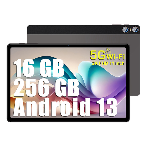 Tablet 11'' Con Funda 16gb+256gb Android 13 2k 10000mah 20mp